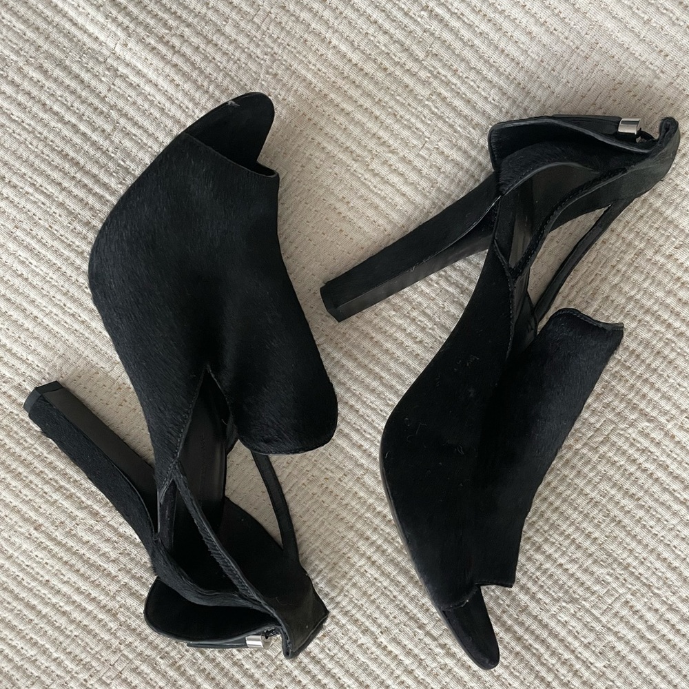 Alexander Wang ponyhair tassel heels❤️